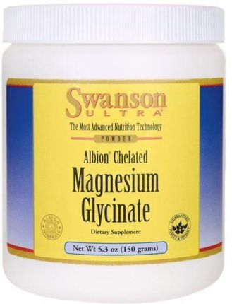 Swanson Magnez Glicynian Magnezu 400mg 150G
