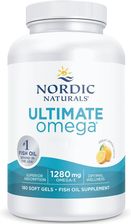 Zdjęcie Nordic Naturals Kwasy Omega Ultimate Omega O Smaku Cytrynowym 180 kaps - Bychawa