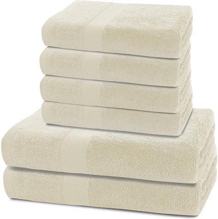 Decoking Ręcznik Bawełniany Towel Marina Ecru 50X100 Cm