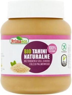 Primaeco Tahini Naturalne Bio 350G