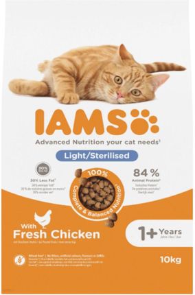 IAMS for Vitality Sterilised Adult/Senior ze świeżym kurczakiem 2x10kg