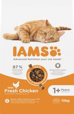 IAMS Advanced Nutrition – sucha karma dla kotów powyżej 1 roku życia ze świeżym kurczakiem 10kg