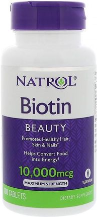 NATROL Biotin 10,000mcg 100 tabl