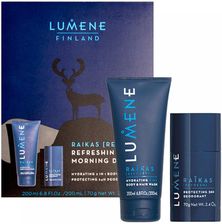 Zestaw kosmetyków dla mężczyzny Lumene Zestaw Men Raikas szampon 200ml + dezodorant 70g - zdjęcie 1
