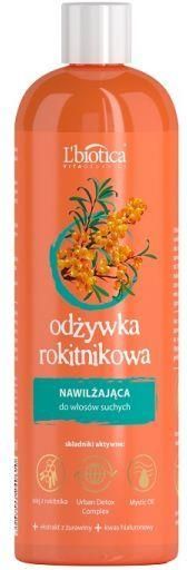 Odżywka Do Włosów Lbiotica Vita Organica Odżywka Rokitnikowa Nawilżająca Do Włosów Suchych 380ml 6380