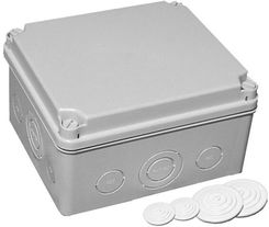 Zdjęcie IDE Puszka instalacyjna LIGHT IP55 skręcana 335x245x133 12 dławnic - Praszka