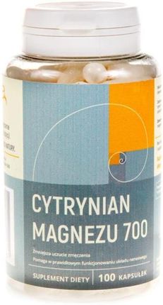 Nanga Cytrynian Magnezu 700, 100 kaps