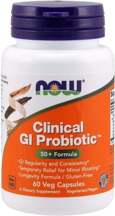 Nowfoods Clinical Gi Propbiotyk 60 kaps