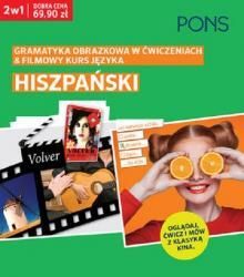 Oglądaj, ćwicz i mów z klasyką kina Gramatyka obrazkowa w ćwiczeniach i filmowy kurs języka hiszpańskiego PONS Dwie książki w pakiecie