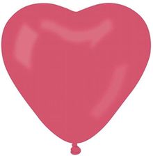 Zdjęcie Gemar Balloons Balony 11 Serca Gemar Pastel Czerwone 50Szt - Przysucha