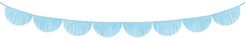 Zdjęcie Partydeco Girlanda Bibułowa Frędzle Błękitna 3M - Lipno
