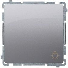 Simon Wyłącznik ścienny Basic światło (moduł), BMS1.01/21 inox