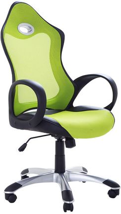 Krzesło biurowe zielone funkcja odchylenia iCHAIR