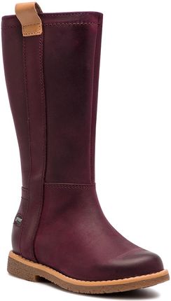 Kozaki CLARKS Comet Wild Gtx GORE TEX 261385207 Burgundy Leather Ceny i opinie Ceneo.pl