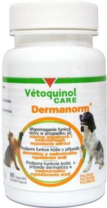 Vetoquinol Biowet Dermanorm Psy I Koty 90Kaps
