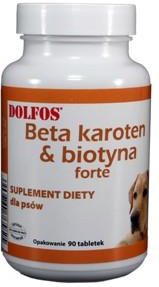 Dolfos Beta Karoten&Biotyna Forte Psy 0,8Kg