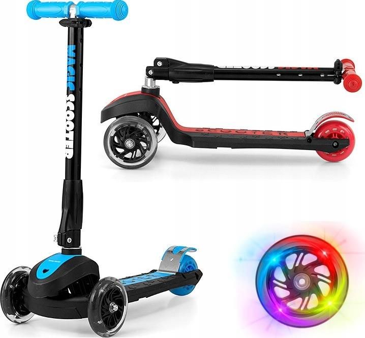 Milly Mally Hulajnoga Balansowa Magic Scooter Świecące Koła - zdjęcie 1 Milly Mally Hulajnoga Balansowa Magic Scooter Świecące Koła