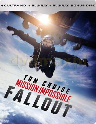 Mission: Impossible - Fallout (steelbook) [Blu-Ray 4K]+[2xBlu-Ray]