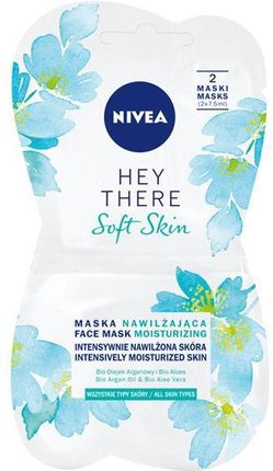 NIVEA maska nawilżająca hey there soft skin 15ml