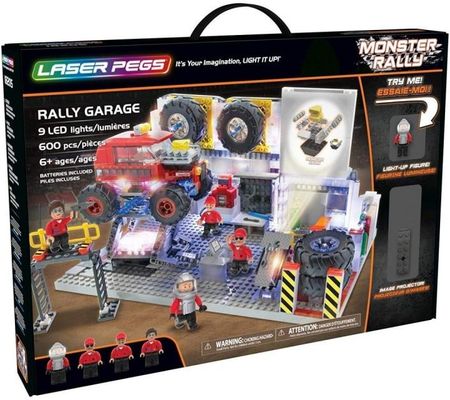 Laser Pegs Klocki Rally Garage 