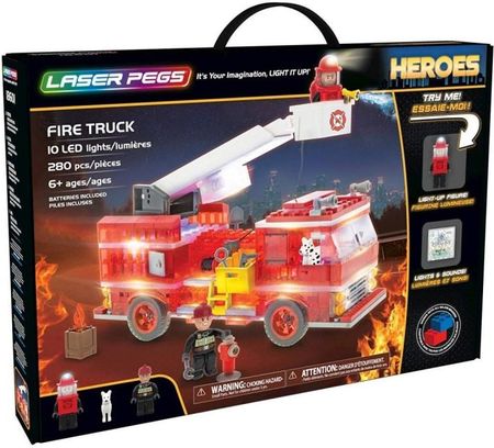 Laser Pegs Klocki Fire Truck 