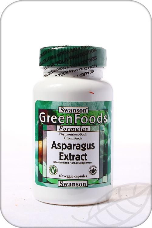 Swanson Asparagus Extract szparag lekarski ekstrakt 60 kaps Opinie i
