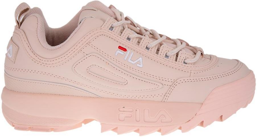 white chunky trainers fila