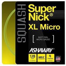 Ashaway Naciąg Squash Supernick Xl Micro 1,15Mm Yellow Set 9M - Naciągi tenisowe