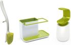 Joseph Joseph Jj 3 Częściowy Zestaw Do Zlewu Zielony Caddy (10448)