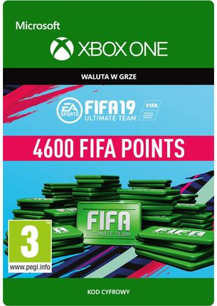 FIFA 19 Ultimate Team - 4600 punktów (Xbox)