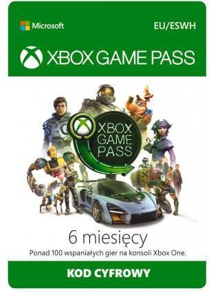 Xbox Game Pass 6 miesięcy