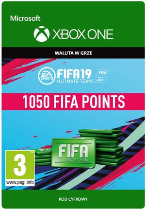 FIFA 19 Ultimate Team - 1050 punktów (Xbox)