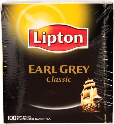 Lipton Earl Grey Herbata Expresowa 100szt