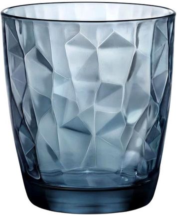Fl1 Szklanka Diamond Do Whisky 390Ml Niebieska 