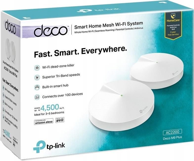 Deco Smart Home Mesh Wi-Fi 2024 System