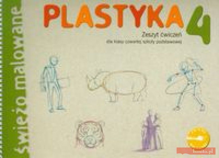 Plastyka 4 Świeżo malowane Zeszyt ćwiczeń