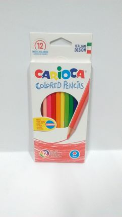Carioca Kredki Carioca Ołówkowe 12 Kolorów 40380