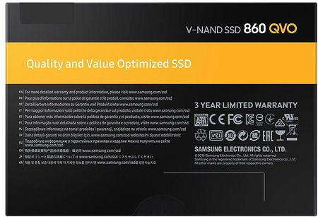 Dysk SSD Samsung 860 QVO 2TB (MZ-76Q2T0BW) - Opinie i ceny