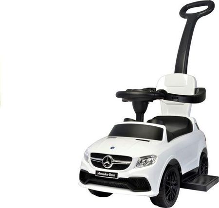 Lean Toys Jeździk Mercedes z Pchaczem Biały (3288) 