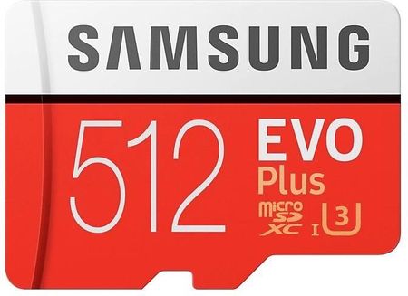 Samsung EVO Plus microSDXC 512GB UHS-I U3 (MB-MC512GA/EU)