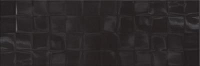 Cersanit Black Glossy Ucture Cubes 20X60