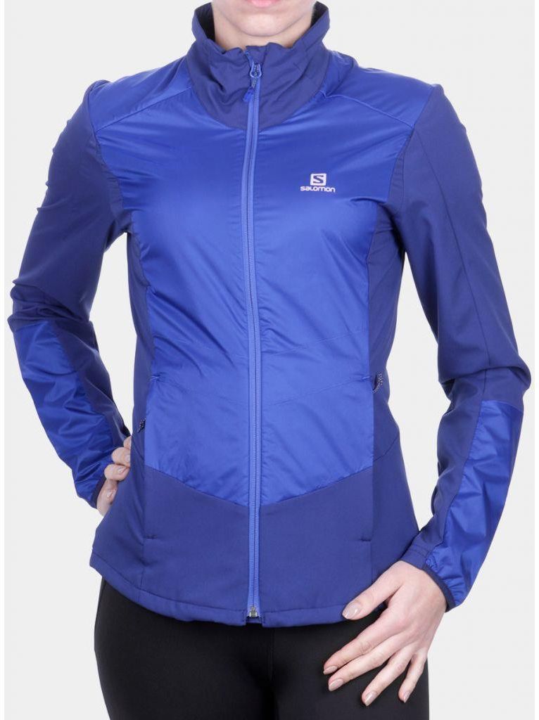 Salomon Active Wing Jacket Lady Medieval Blue Surf The Web Ceny