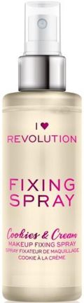Makeup Revolution Fixing Spray Mgiełka Utrwalająca Cookies&Cream 100ml