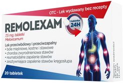 Leki przeciwbólowe Remolexam 7,5 mg lek przeciwbólowy i przeciwzapalny 20 tabl - zdjęcie 1