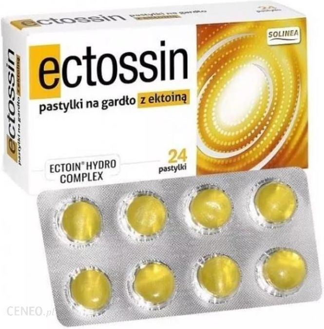 Ectossin pastylki do ssania 24szt