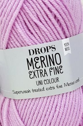 Włóczka Wełna Drops Merino Extra Fine Róż 50G