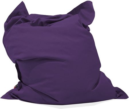Beliani Pufa worek siedzisko z wypełnieniem do salonu dla dzieci 140x80 cm fioletowy