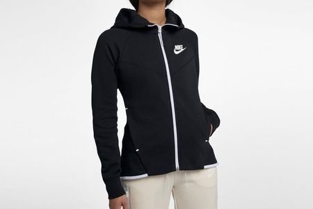 nike w nsw tch flc wr hoodie fz