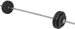 Gorilla Sports E Series Sztanga Prosta 25Mm Obciążenie 56,5Kg