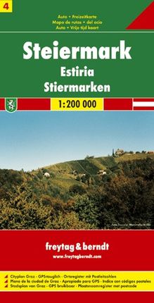 Austria cz.4 - Styria - mapa drogowo-turystyczna 1:200 000